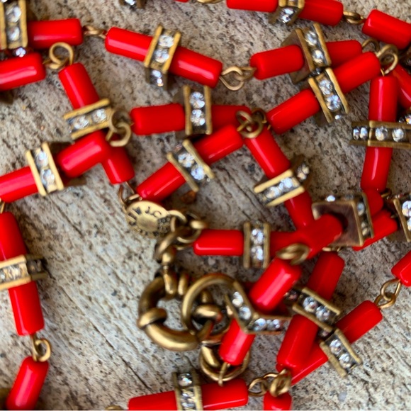 J. Crew Beads and Sparkle Necklace - Picture 2 of 2